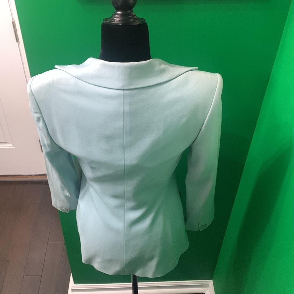 Powder blue blazer - Picture 4 of 5